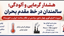 هشدار گرمایی و آلودگی؛ سالمندان در خط مقدم بحران